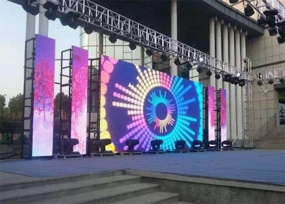 Εσωτερική πλήρης οδηγημένη χρώμα επίδειξη 25w Smd 3 1R1G1B SMD3528 σε 1